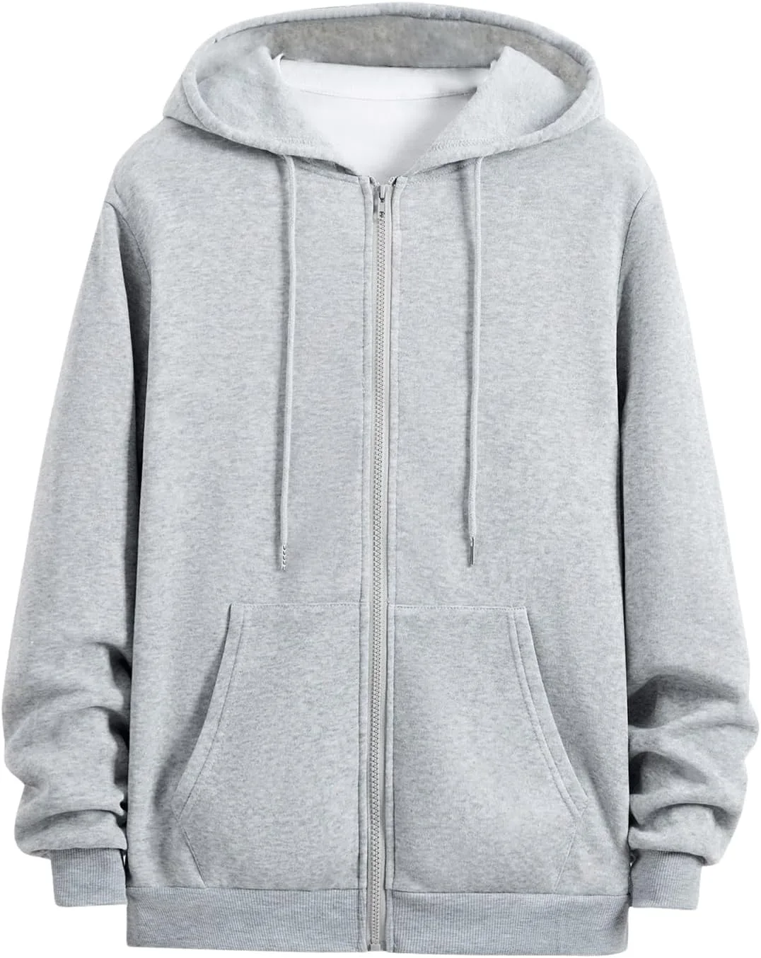 

Мужская худи SHENHE с капюшоном на молнии и карманом