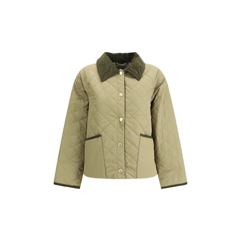

Анисовый стеганый жакет Barbour