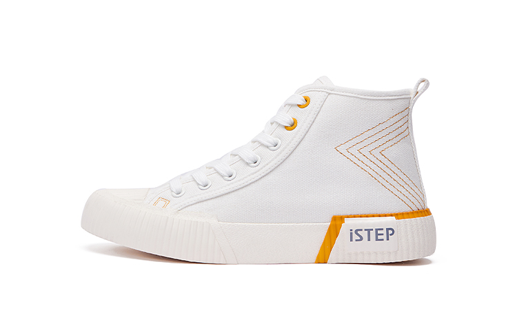 

ISTEP Кеды Anti Slip Wear Resistant High Top Canvas Shoes Men's Korean Style Hundred