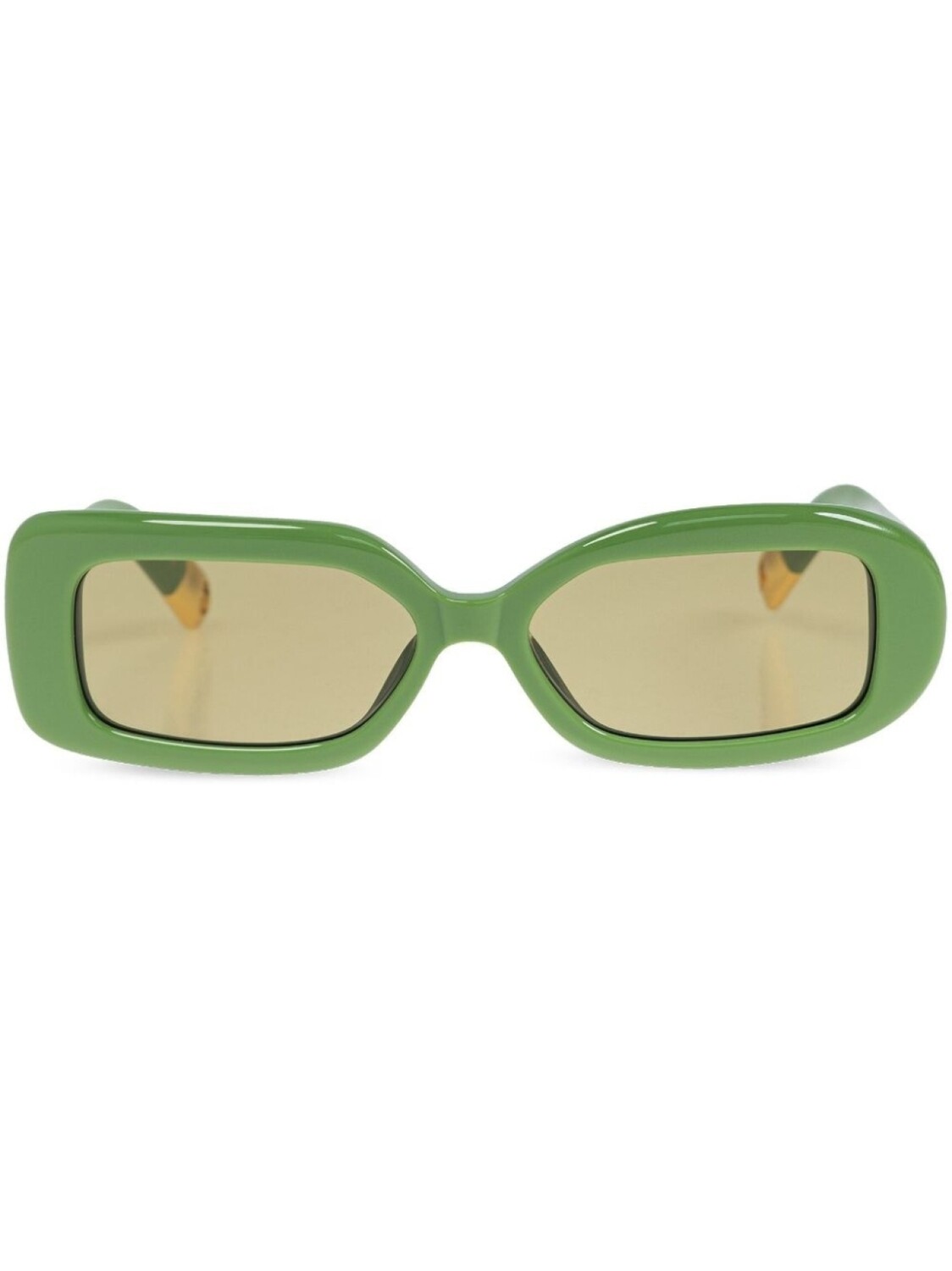 

Jacquemus солнцезащитные очки Les Lunettes Rond Carré, зеленый
