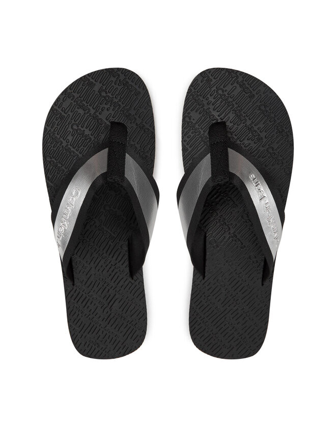 

Шлепанцы Calvin Klein Jeans Beach Sandal In Met YM0YM00950, черный