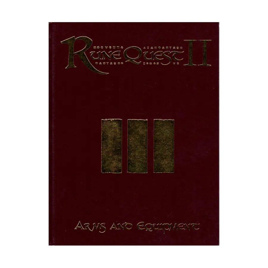 

Arms and Equipment (Deluxe Edition), RuneQuest II, твердый переплет