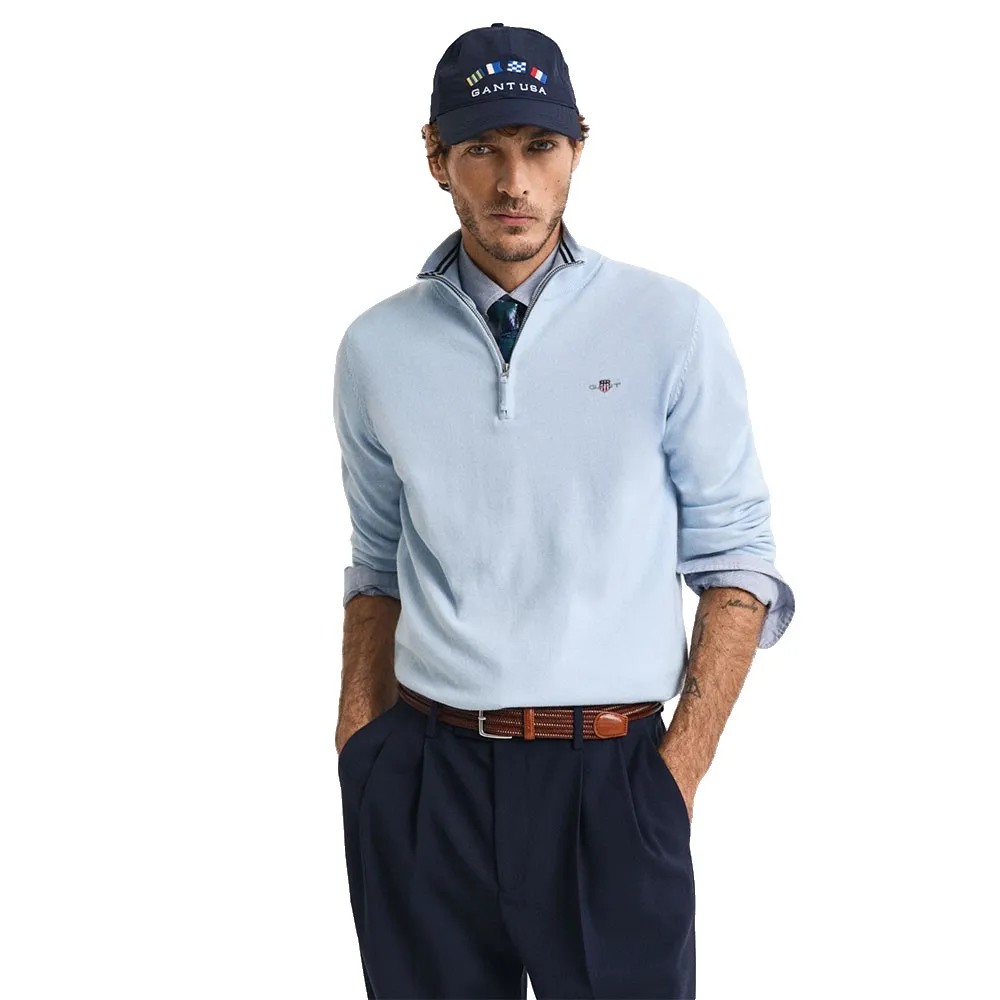 

Свитер Gant 8030564 half zip, синий