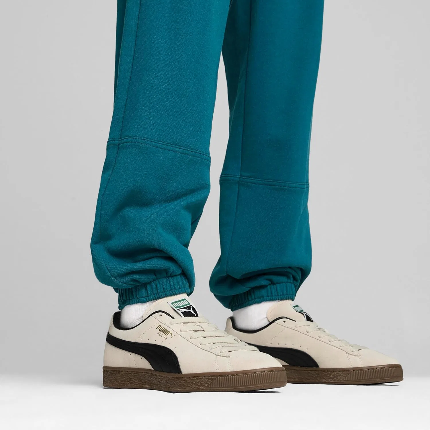 Кроссовки Puma унисекс Suede Terrace 39645109 кремового цвета — фото 3
