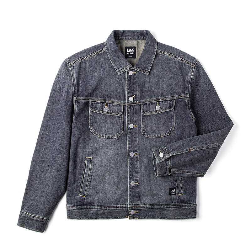 

Lee Винтажная джинсовая куртка темно-синего цвета, Vintage Dark Blue