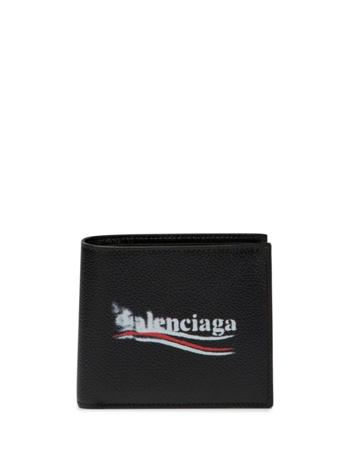 

Balenciaga кожаный кошелек для наличных, черный