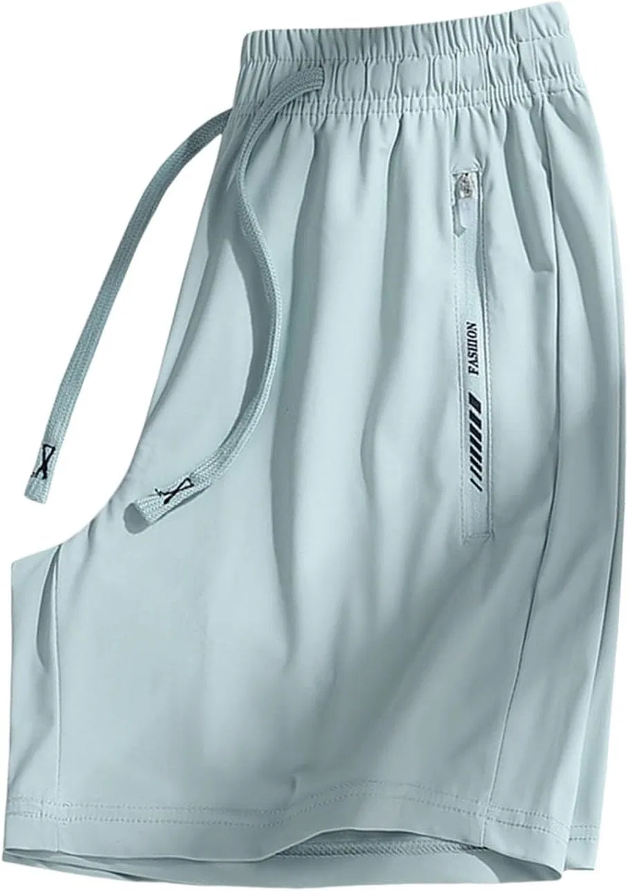 Шорты активные Ice Silk быстросохнущие, Z05 Light Green — фото 3