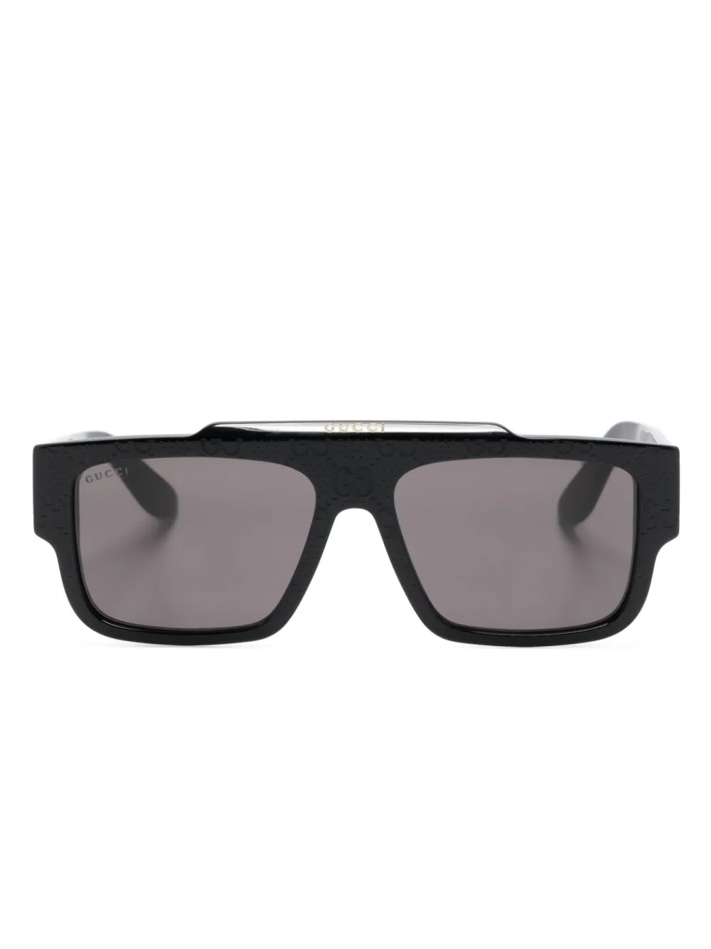 

Солнцезащитные очки с монограммой GG Gucci Eyewear, серый