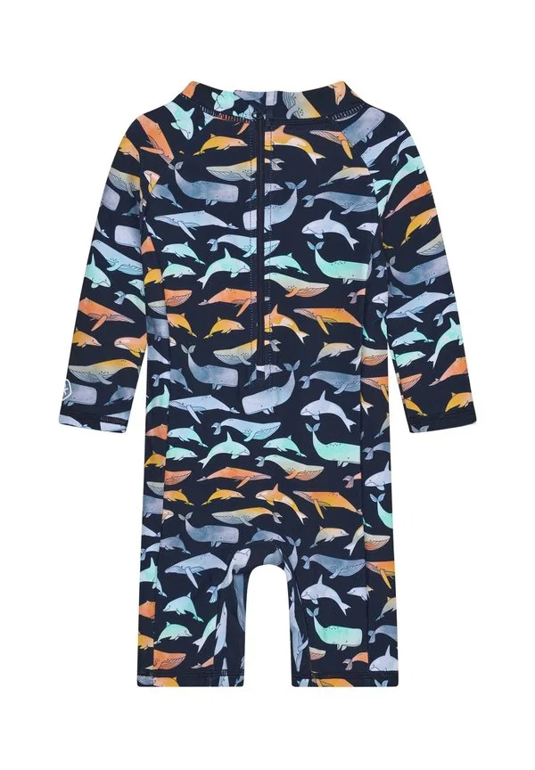 Детский комбинезон с длинными рукавами, с принтом по всей поверхности, Color Kids, Dress Blues — фото 2
