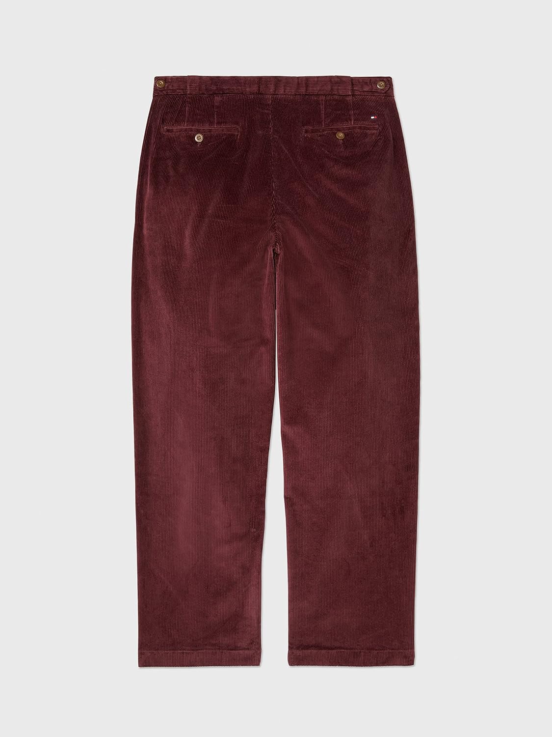 Мужские адаптивные вельветовые брюки-чинос Tommy Hilfiger, Dark Cabernet — фото 3