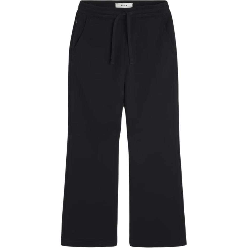 

Hollister/ Повседневные брюки мужские Black умеренно расклешенные