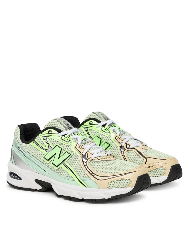 New Balance Кроссовки U740YC2 M зеленые — фото 2