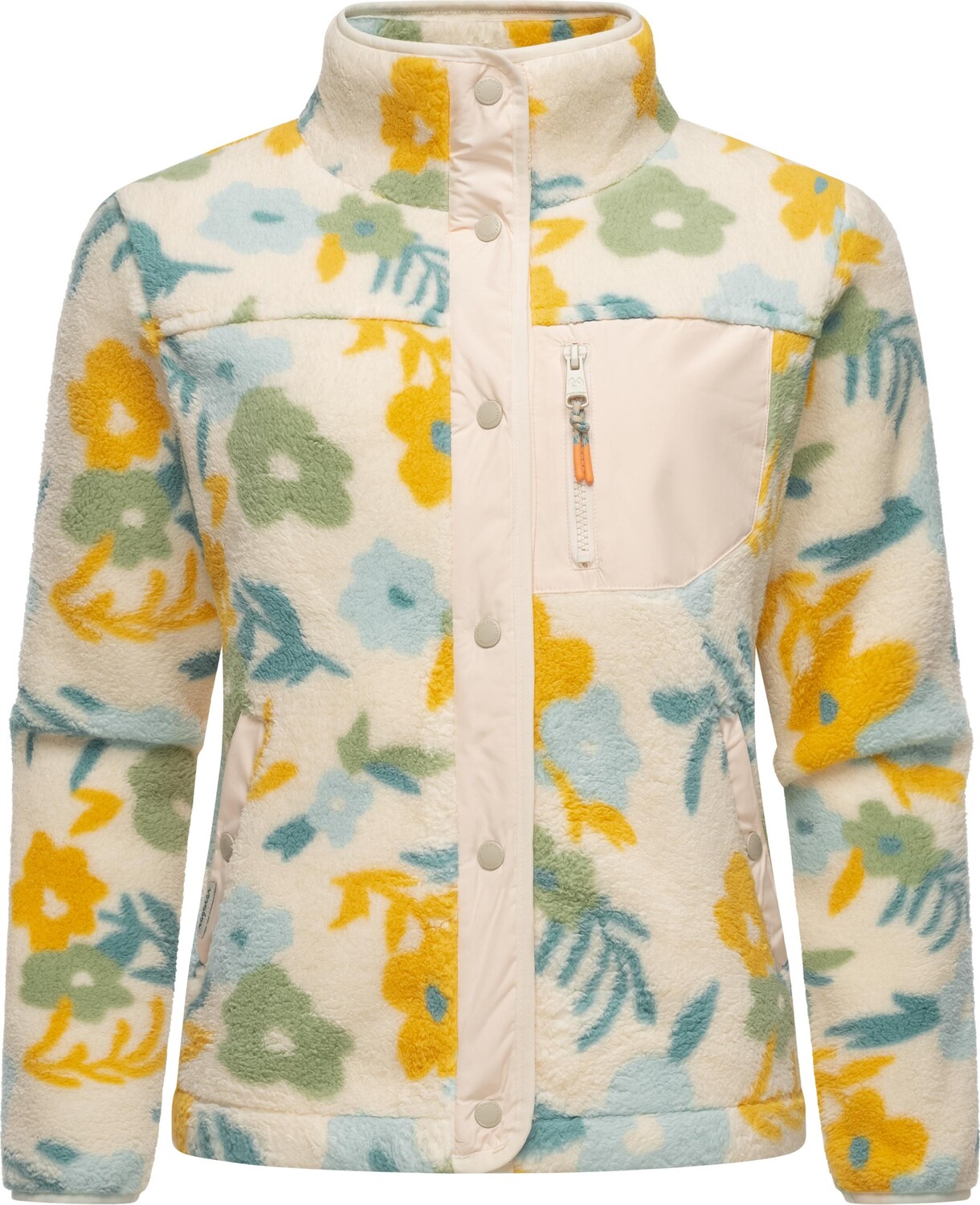 

Куртка ragwear Plüschjacke Appopis Print, бежевый