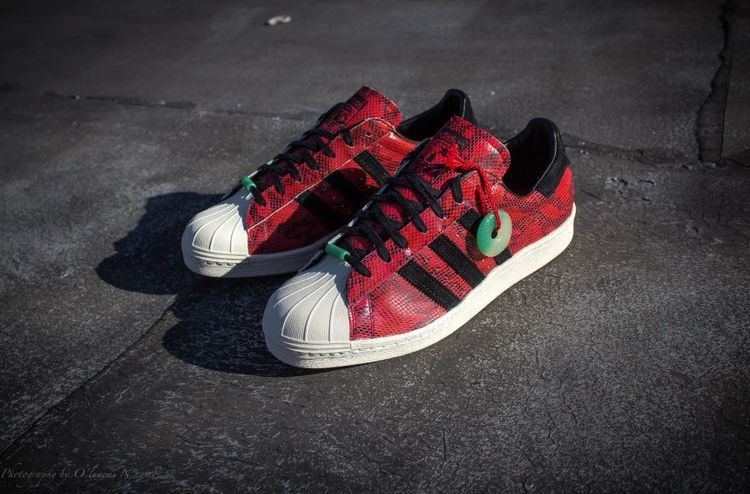 Кроссовки Adidas Superstar 80S Cny, Chinese New Year — фото 3