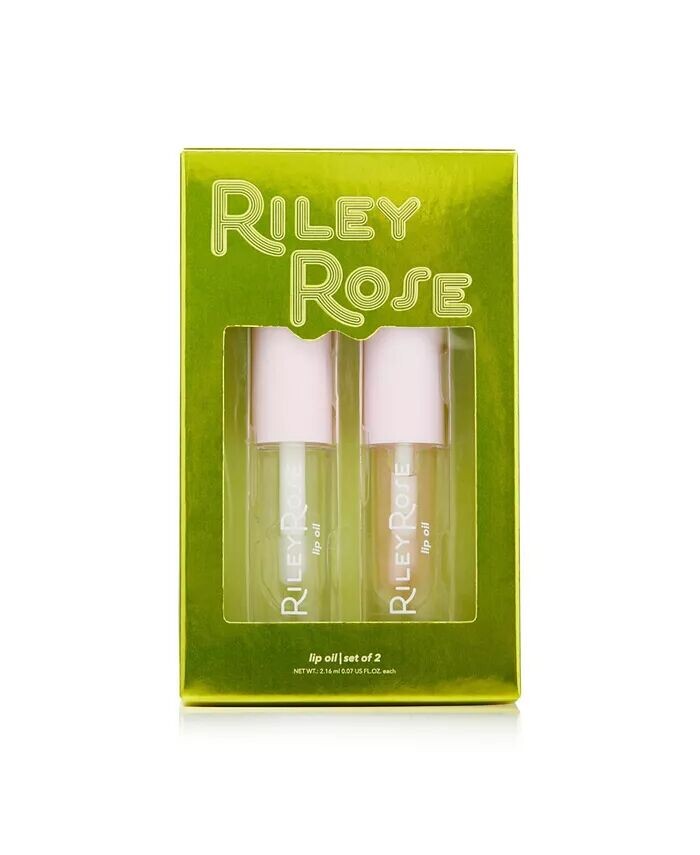 

2 шт. Набор масел для губ Riley Rose, цвет Now You See Me & Prima Donna