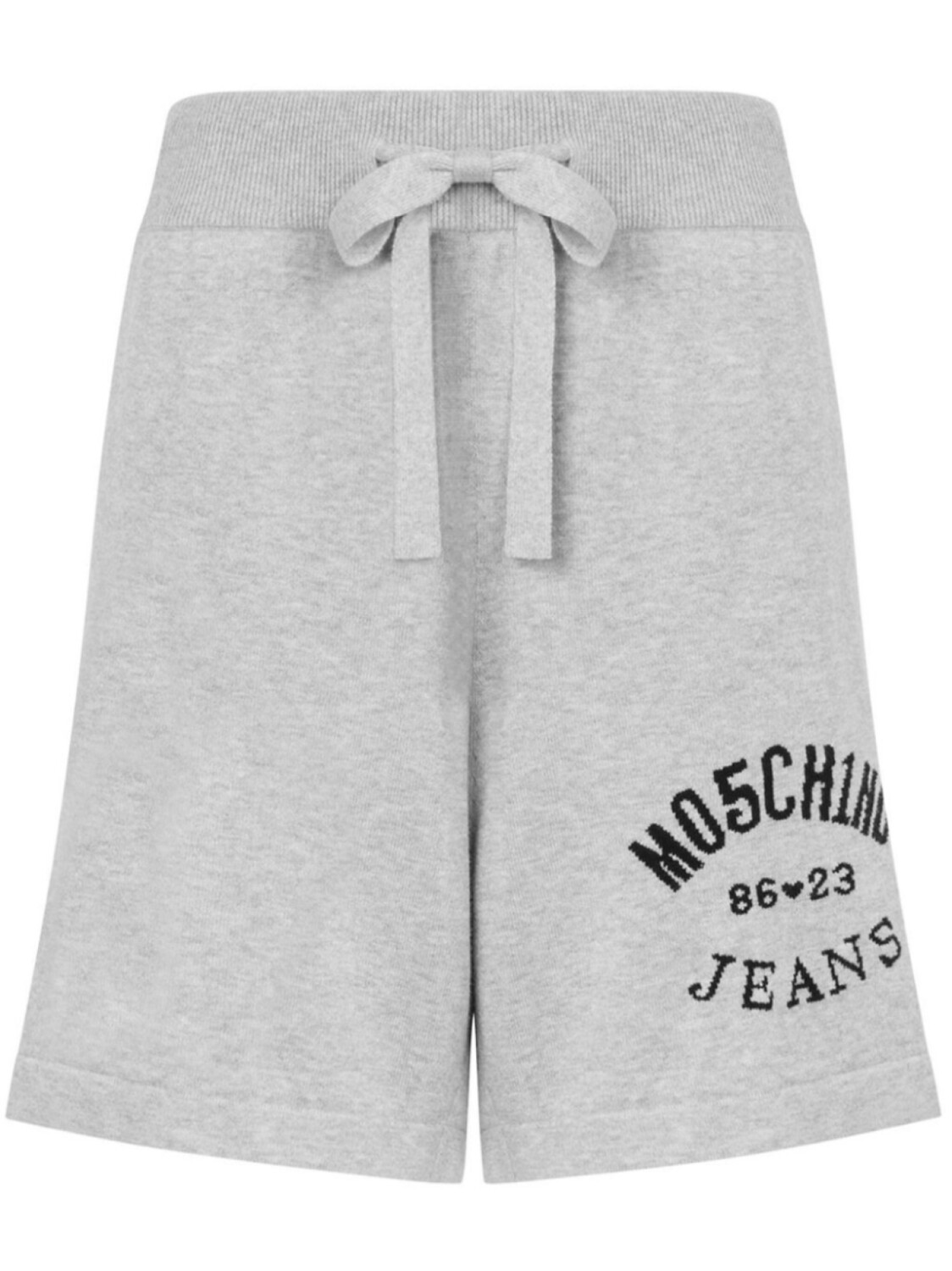 

Шорты с логотипом MOSCHINO JEANS, серый