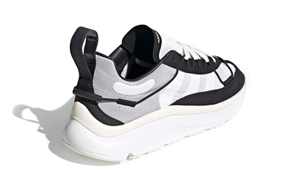 Кроссовки adidas Y-3 Shiku Run 'White Black', черный — фото 4