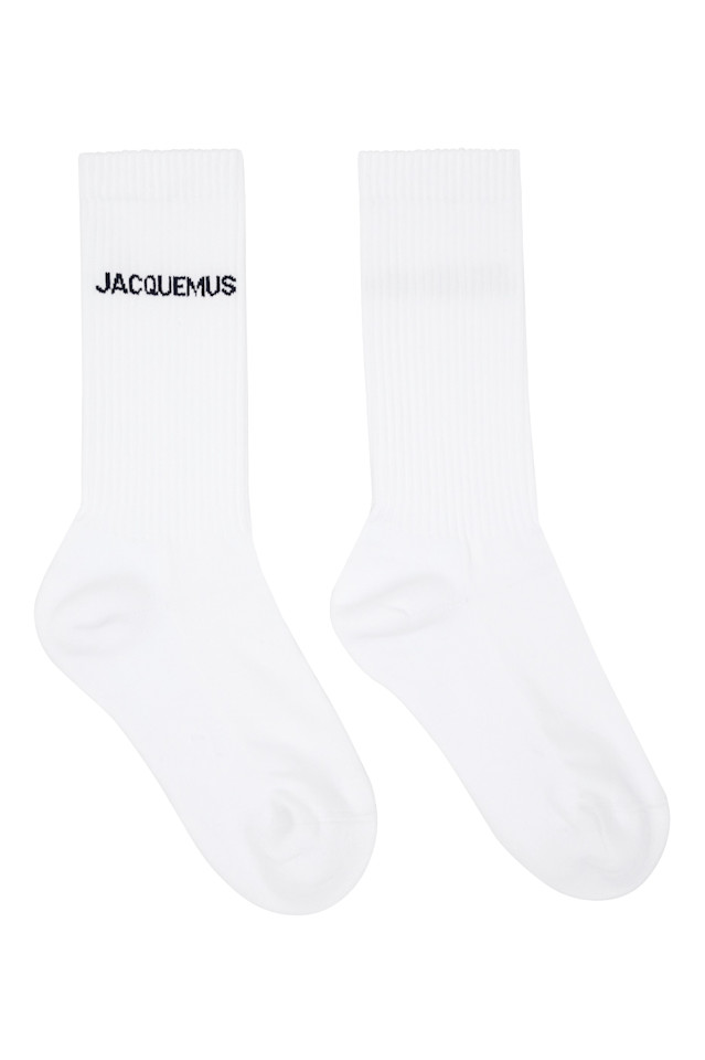 

Классические носки 'les chaussettes jacquemus' Jacquemus, белый