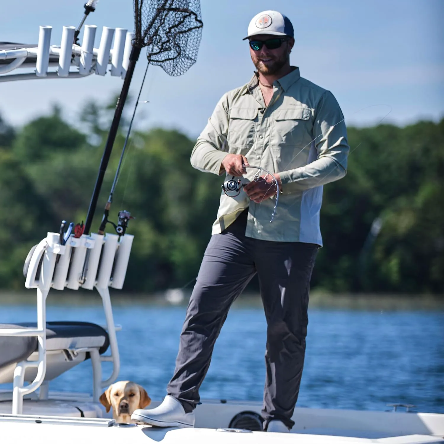 

Мужские ботинки Grundens DECK-BOSS | Прочные, водонепроницаемые Grundéns