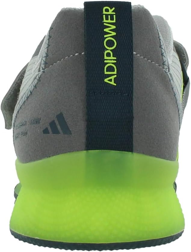 Мужские кроссовки для тяжелой атлетики Adidas Adipower III, серый — фото 3