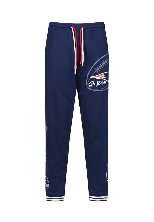 

Спортивные штаны NFL Patriots Go Pats свободного кроя Re:Covered, синий