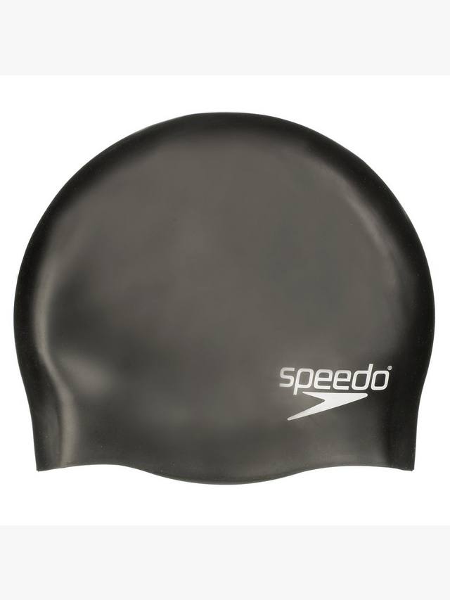 

Простая силиконовая шапочка для плавания Speedo, Junior, Black
