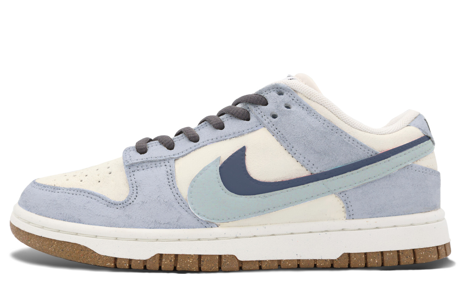 

Женские кроссовки для скейтбординга Nike Dunk Low, синий и белый