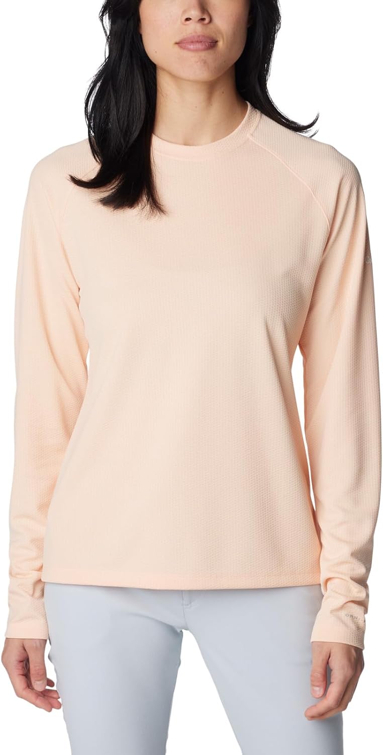 

Женская футболка Columbia PFG Solar Stream с длинным рукавом, Peach Fizz, Оранжевый, Женская футболка Columbia PFG Solar Stream с длинным рукавом, Peach Fizz