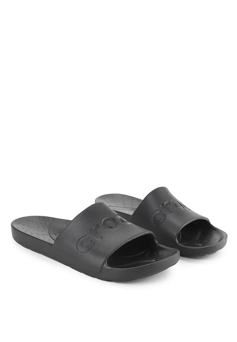 Кроксы, шлепанцы, модель Slide, Crocs, черный