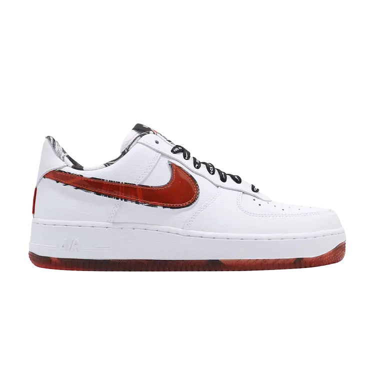 

Кроссовки Nike Air Force 1 07 LV8 'White Red', белый