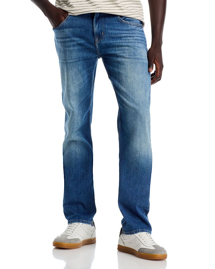 

Прямые джинсы в Auster 7 For All Mankind, синий