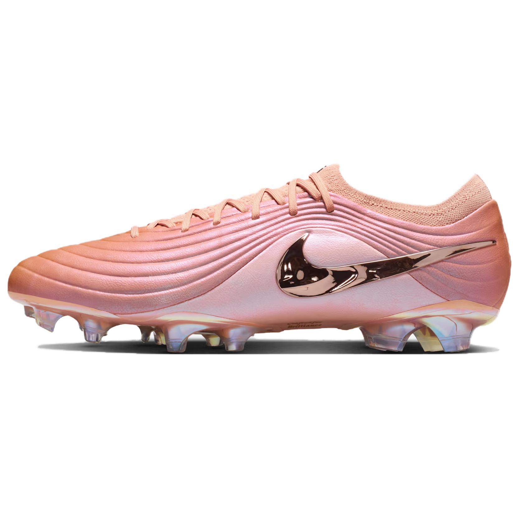 

Tiempo Maestro футбольные бутсы Unisex Copper Powder Nike, metal красный copper/metal розовый золотой розовый
