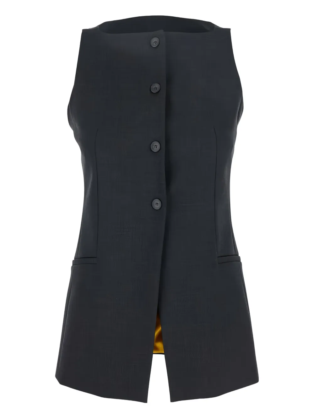 

Жилет на пуговицах Merci, серый