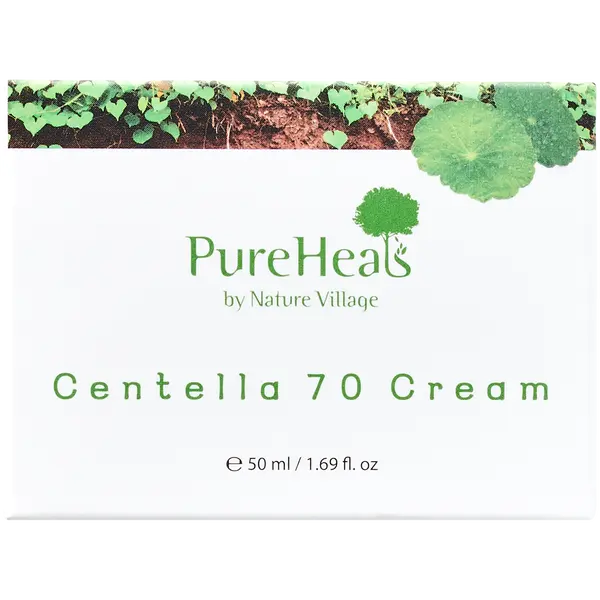 Крем для лица Pureheals — Успокаивающий с центеллой азиатской %, Centella, 50 мл — фото 2