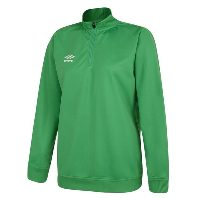 

Женская клубная толстовка с половиной молнии Umbro, зеленый