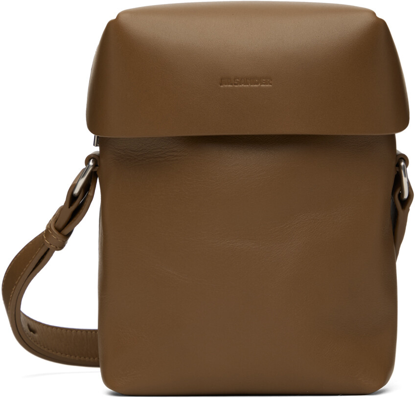 

Сумка с загорелой крышкой, маленькая Jil Sander