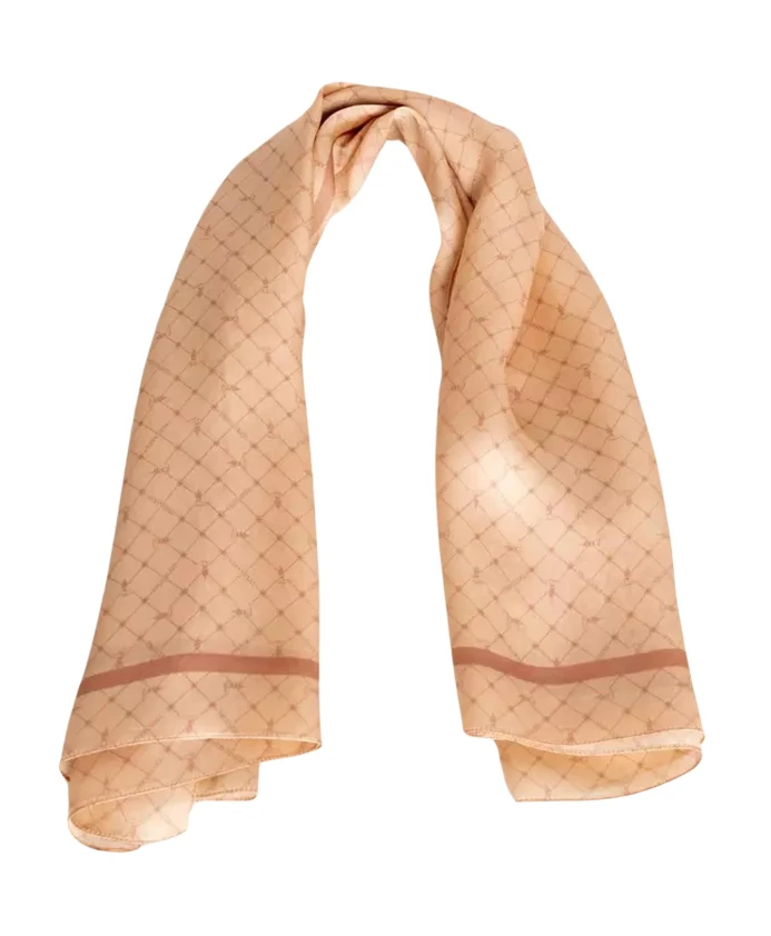 

Шелковый шарф Trussardi, розовый