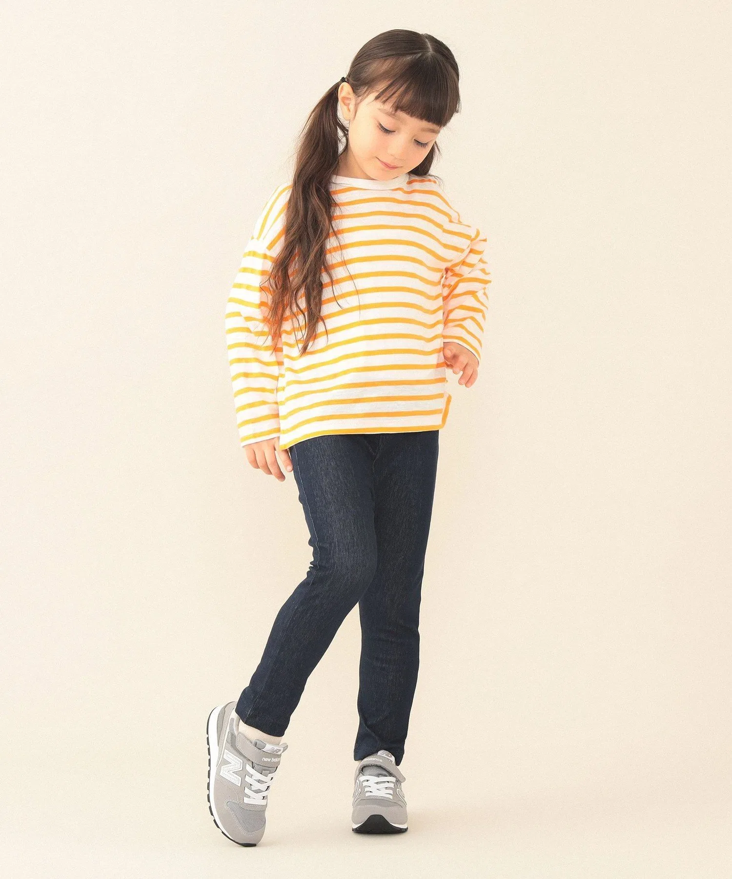 Брюки Mainichi GOGO (70-120 см) 26SS, для школы/детского сада, для детей Beams Mini, Denim style — фото 3