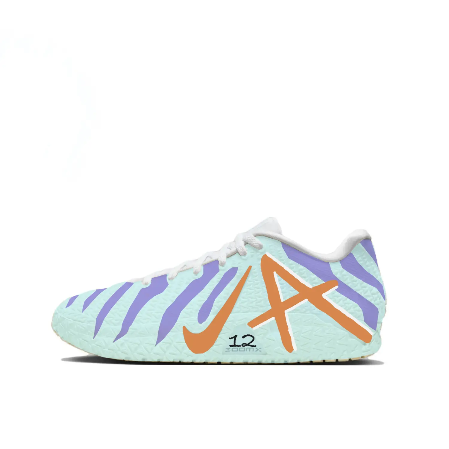 

Nike Мужские баскетбольные кроссовки Ja Morant 3 низкие, амортизация, износостойкость, синий фиолетовый