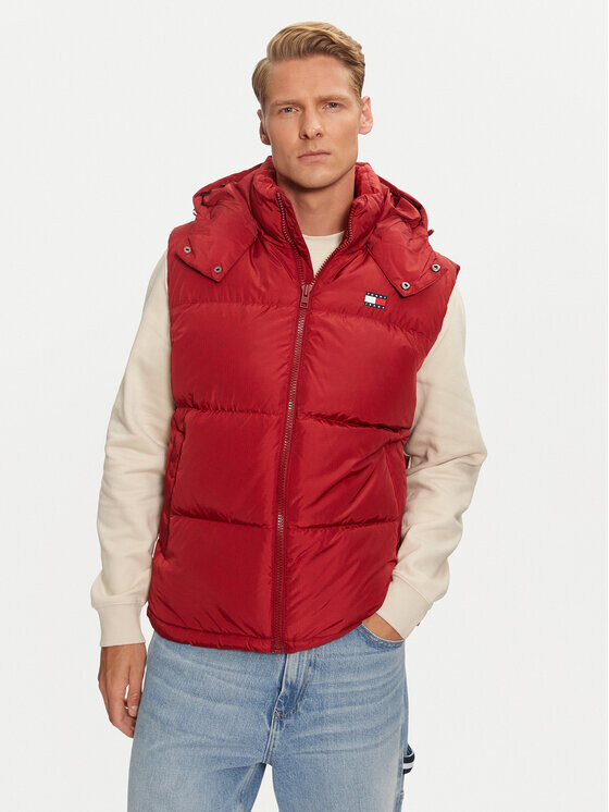 

Жилет стандартного кроя Tommy Jeans, красный