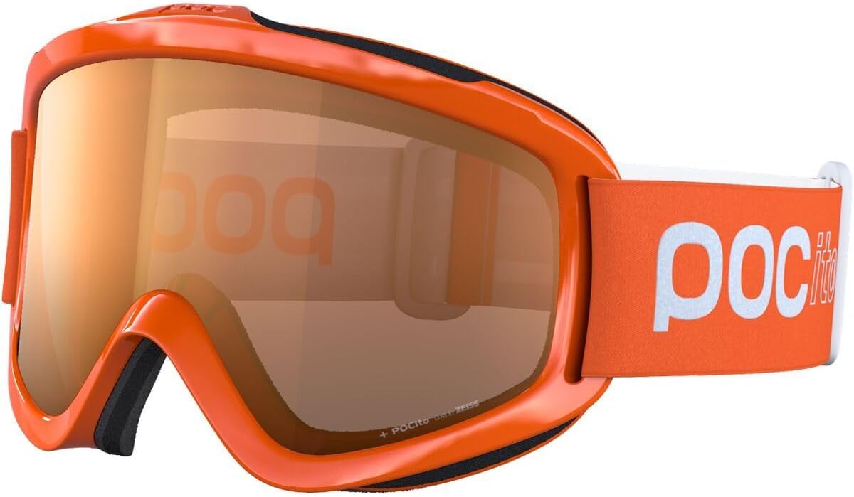 

Очки POC, POCito Iris - детские, Fluorescent Orange/Partly Sunny Light Orange