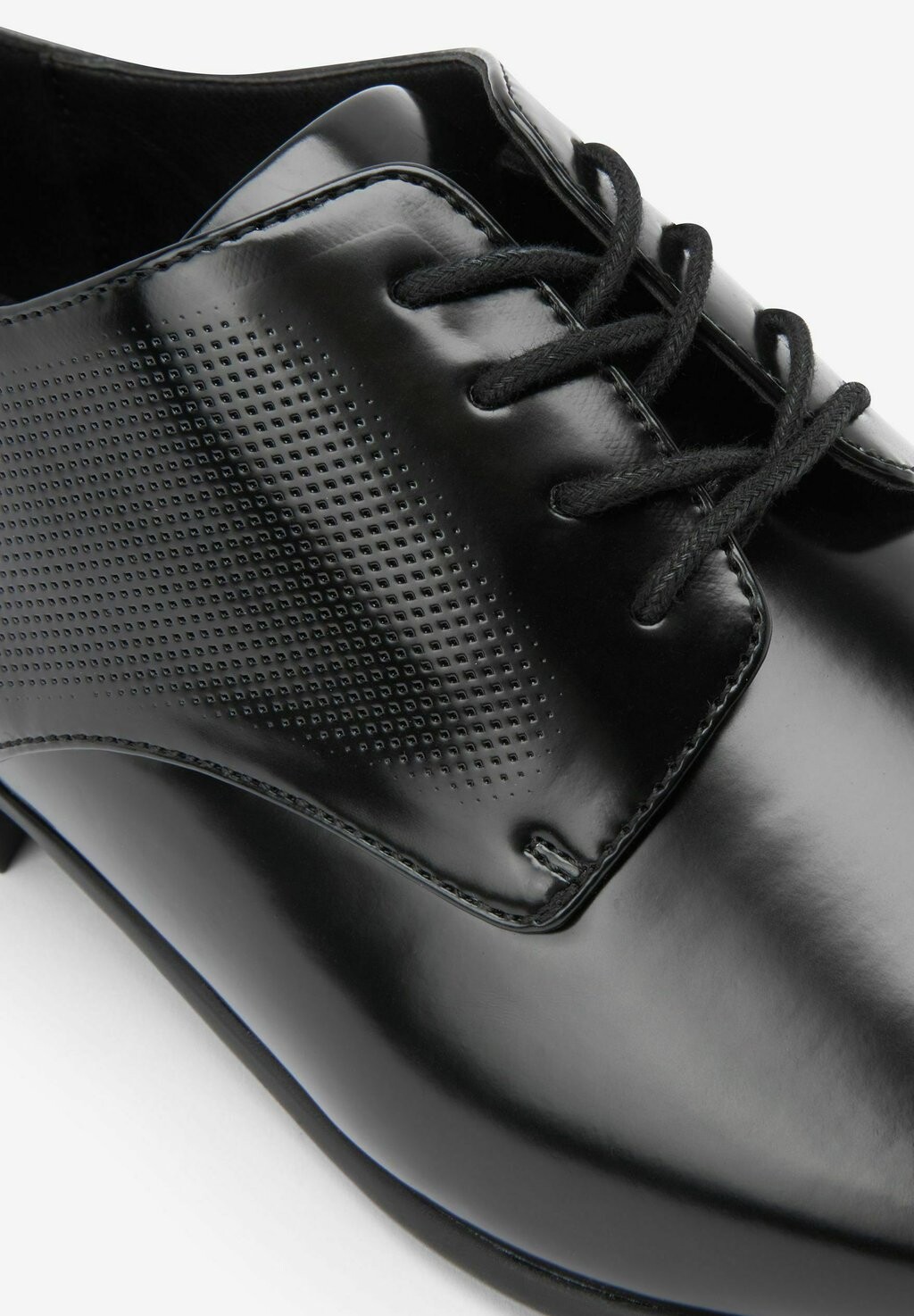 Деловые туфли на шнуровке DERBY Next, цвет black hi shine — фото 4
