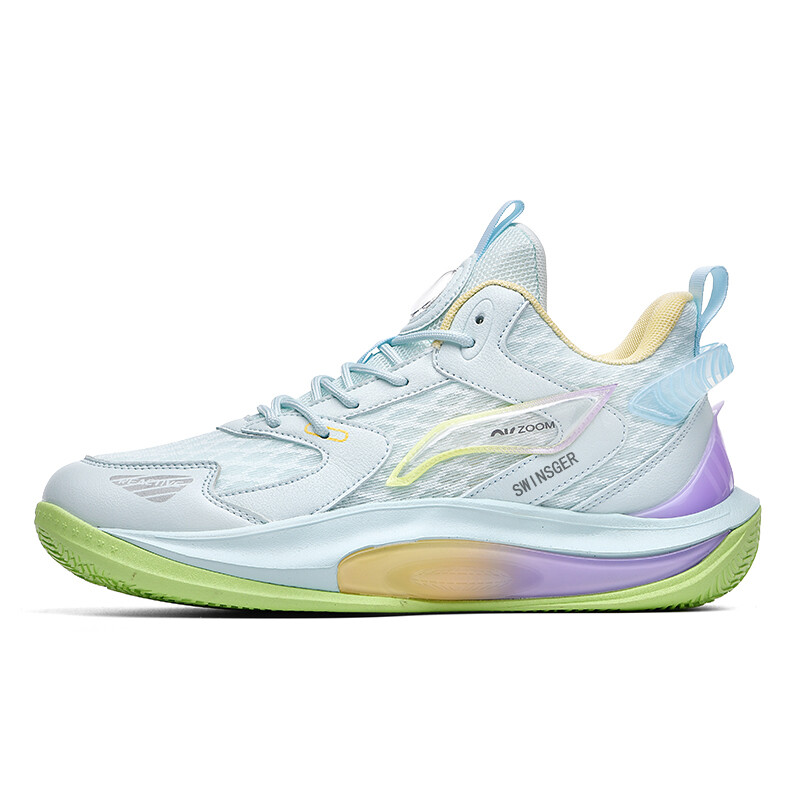 

Баскетбольные кроссовки Basketball Shoes Men Mid-Top Swinsger, зеленый