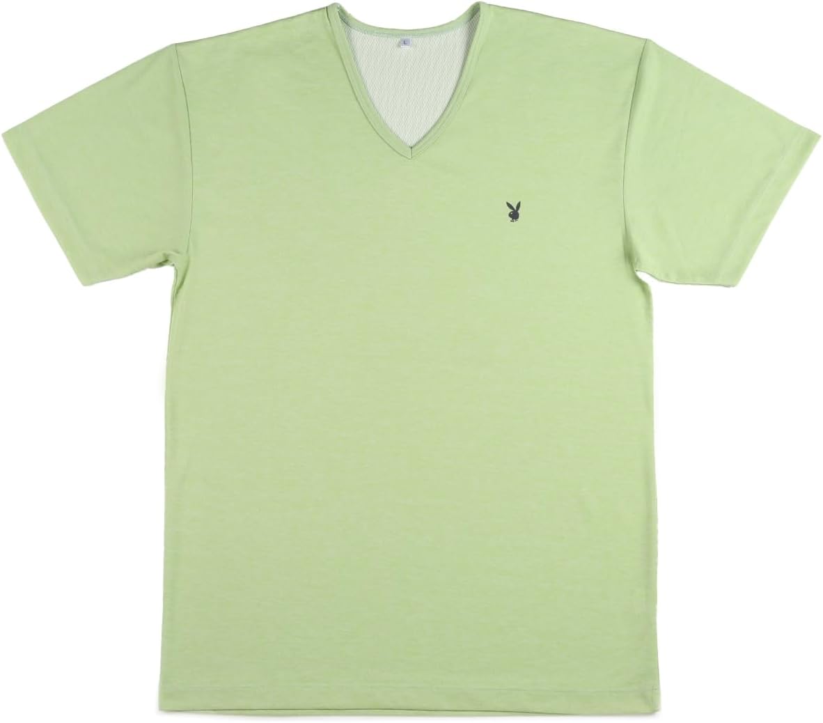 

Мужская быстросохнущая футболка Atsugi Playboy M10019 с коротким рукавом и V-образным вырезом, с эффектом быстрой сушки (передняя часть из катионной сетки сзади), нижняя рубашка