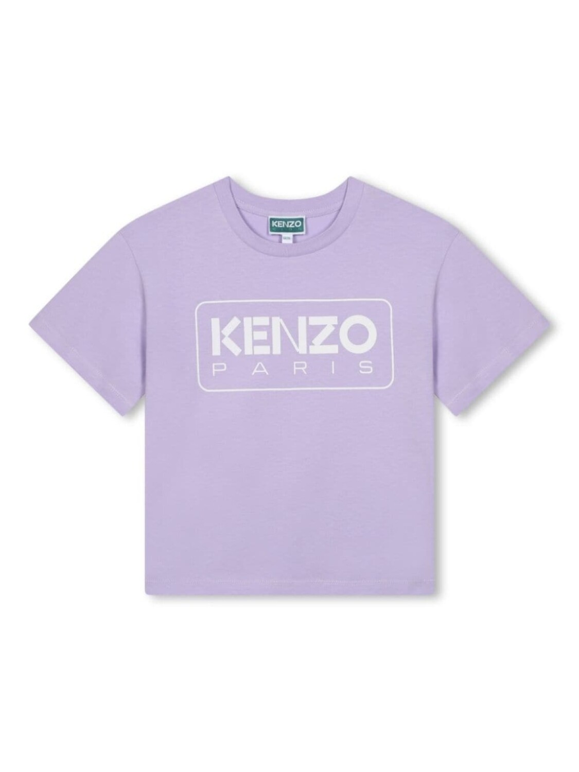 

Kenzo Kids футболка с логотипом, фиолетовый