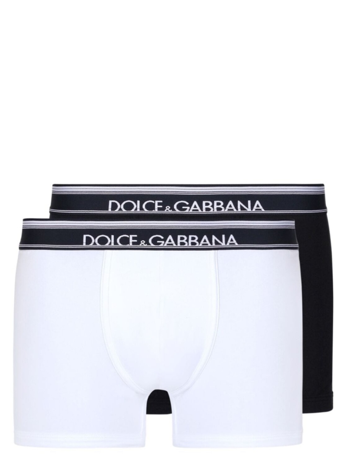 

Dolce & Gabbana комплект из двух боксеров с логотипом, синий