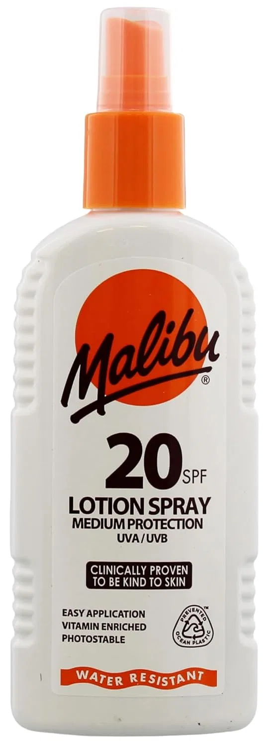 Солнцезащитный лосьон-ролик SPF 20 от Malibu, 233 г Malibu