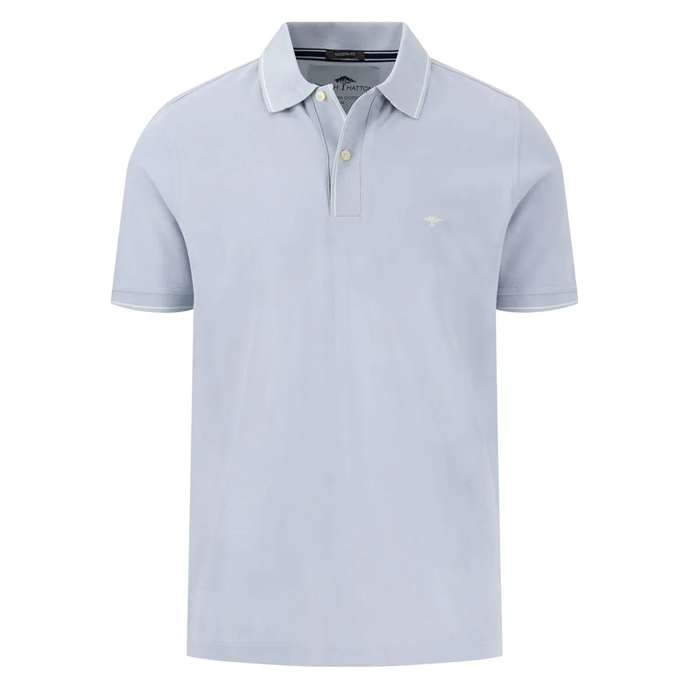 

Поло с коротким рукавом Fynch Hatton Modern Fit Premium Cotton, синий