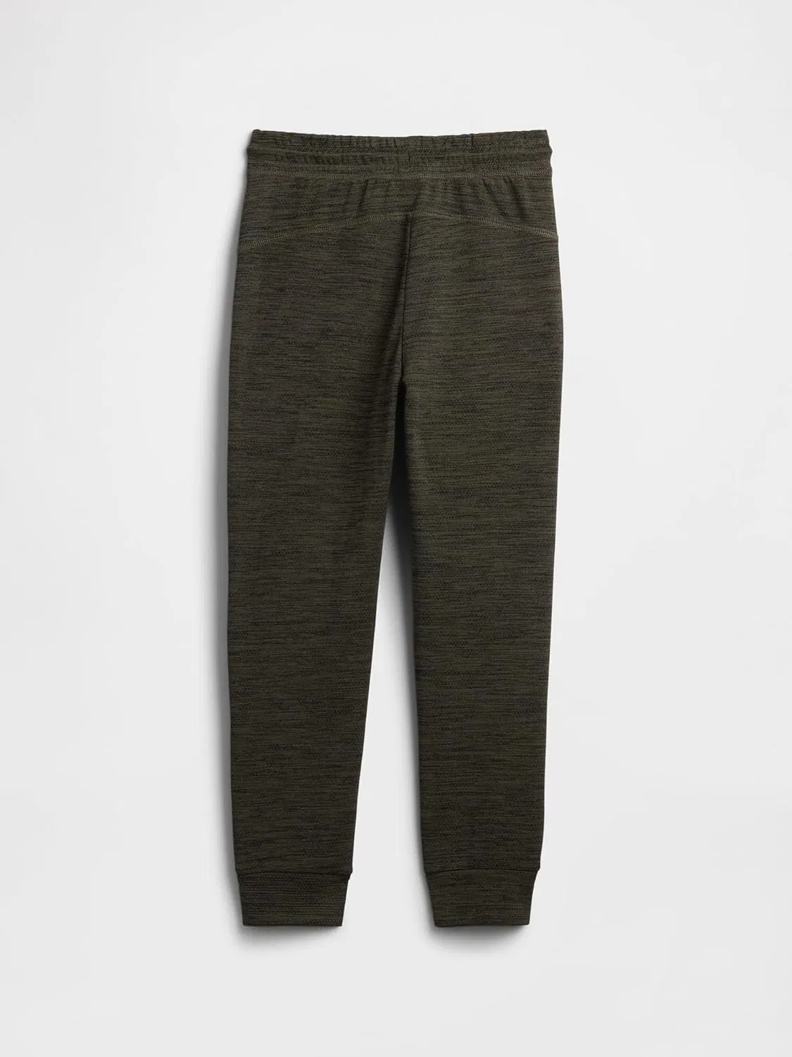 Спортивные брюки-джоггеры из сетчатой ткани для мальчиков GAP, Olive Night — фото 2