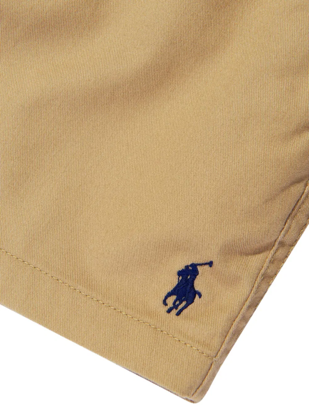 Эластичные шорты на пуговицах Polo Ralph Lauren Kids, нейтральный — фото 3
